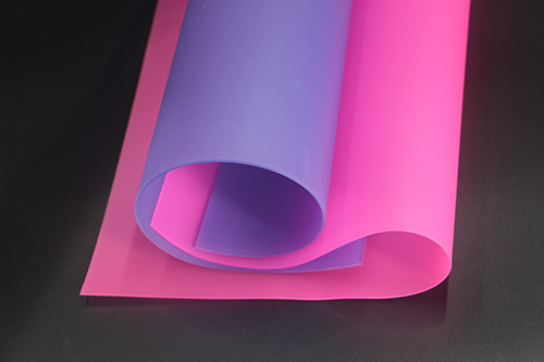 Colorful raincoat TPU film